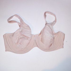 Wacoal Bra 42DD Unlined Cream Solid Underwire
